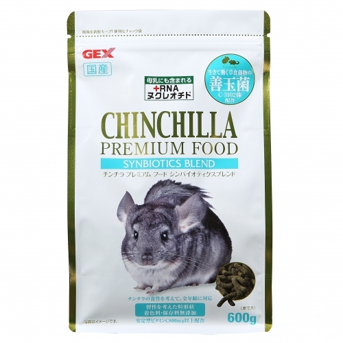 GEX อาหารชินชิล่า แบบโภชนาการครบถ้วน ขนาด 600 กรัม Chinchilla Premium Food
